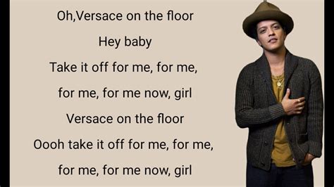 Bruno Mars – Versace on the Floor Lyrics 